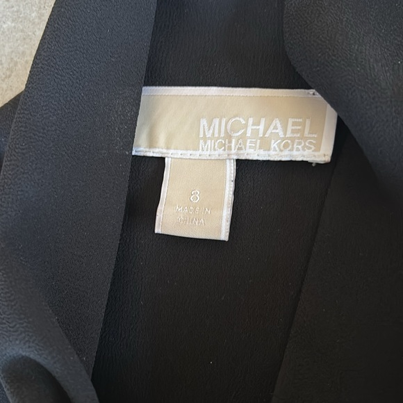 Michael Kora Black Shorts Jumpsuit - Picture 2 of 3